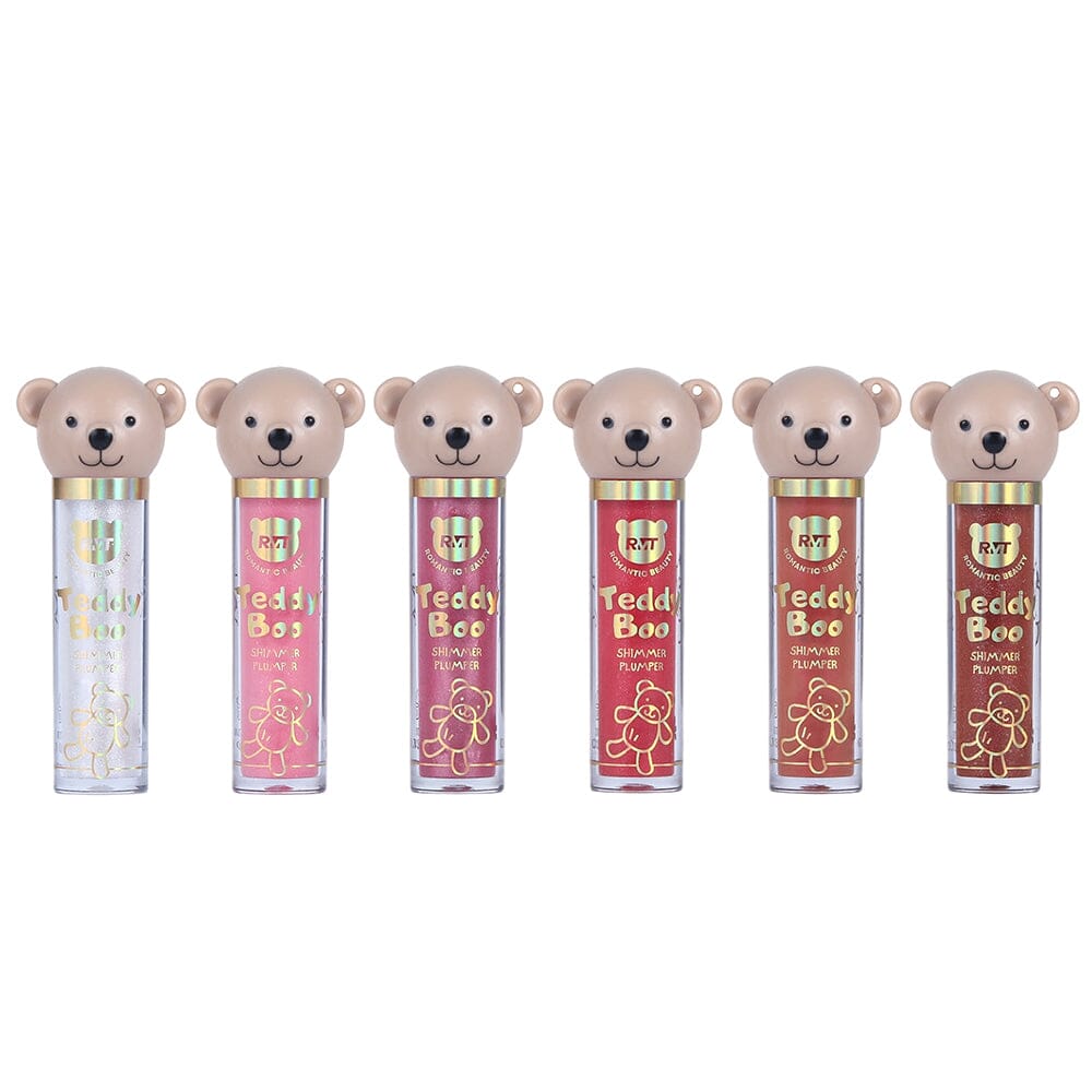 Teddy Boo Shimmer Lip Plumper with Keychain (24 units)