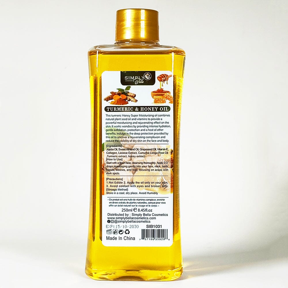 Turmeric & Honey Hydrate Body and Face Oil – SPF 25 1031 (1 unit)