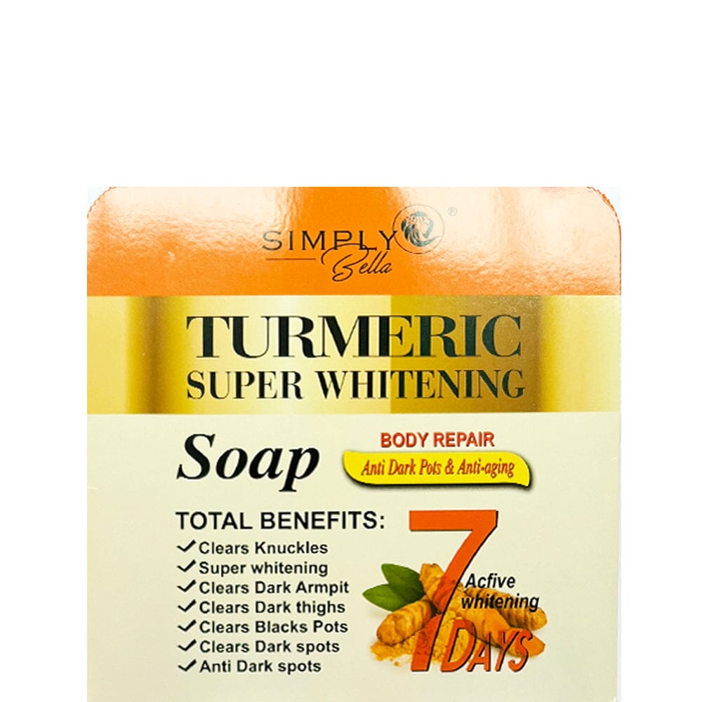 Turmetic Anti-Dark Spots & Anti-Aging 100% Natural Soap #7 (12 units)