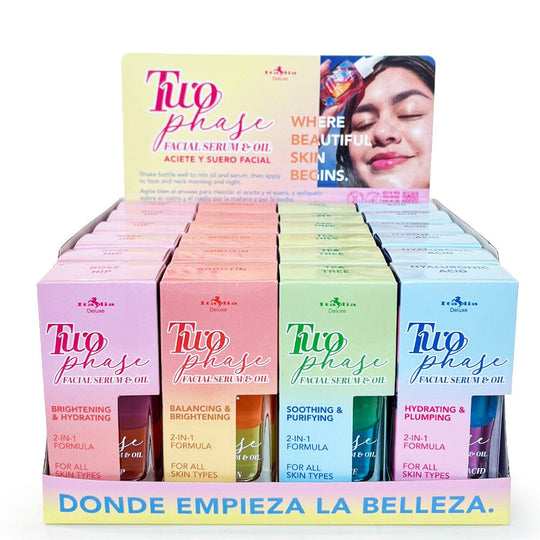 Two Phase Facial Serum & Oil (24 units)