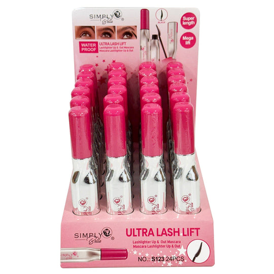 Ultra Lash Lift Waterproof Mascara – Black 123 (24 units)
