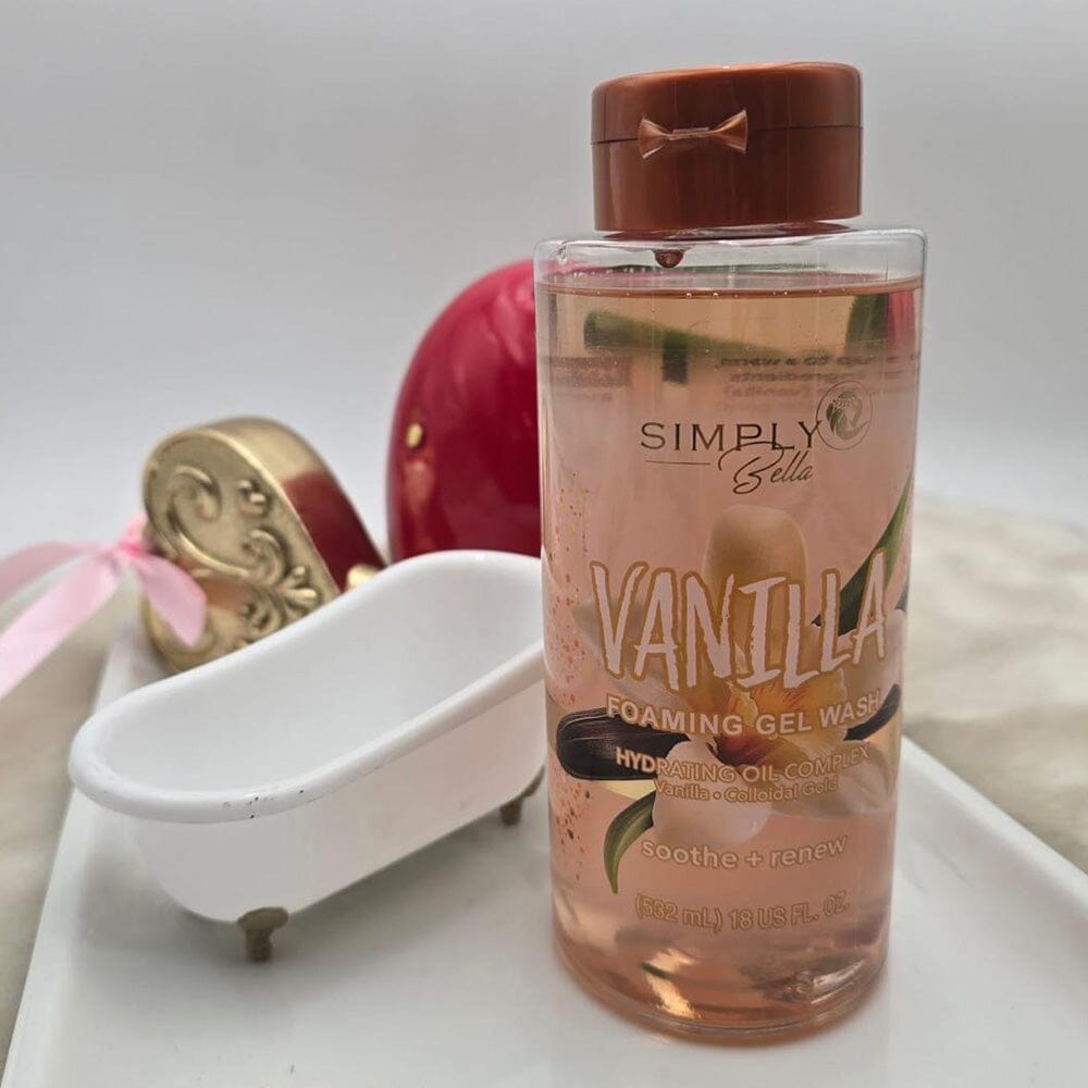 Vanilla Foaming Gel Body Wash (1 unit)