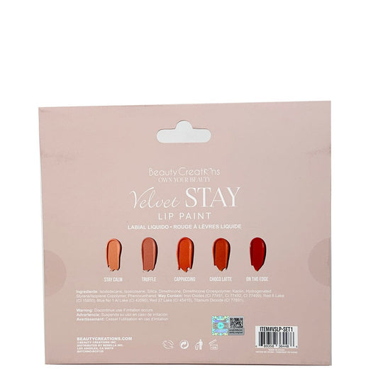 Velvet Stay Lip Paint Set - All About The Nudes (1 unit)