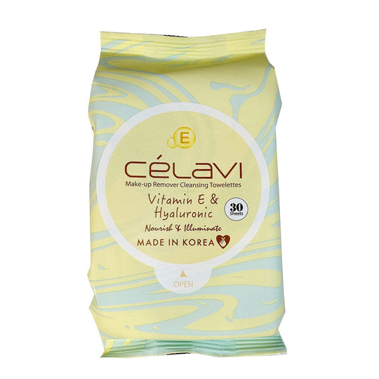 Vitamin E & Hyaluronic Acid Makeup Remover Cleansing Towelettes #02 (6 units)