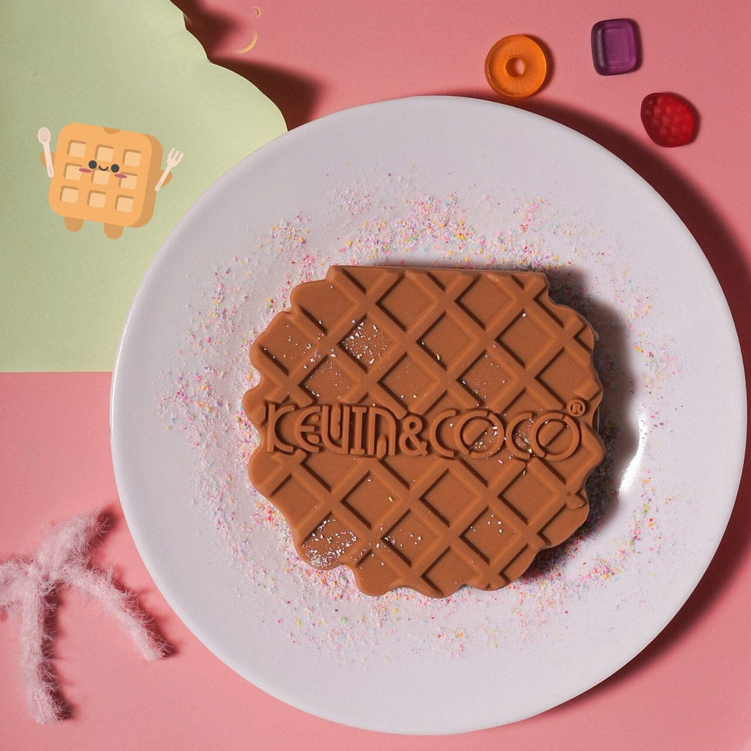 Waffles Chocolate Flavored Bean Eyeshadow Palette 1541 (12 units)