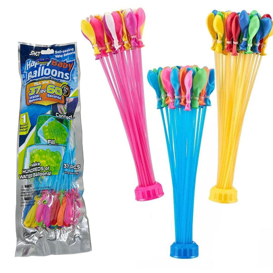 Water Balloons 37 Quick Fill Party Balloons (12 units)