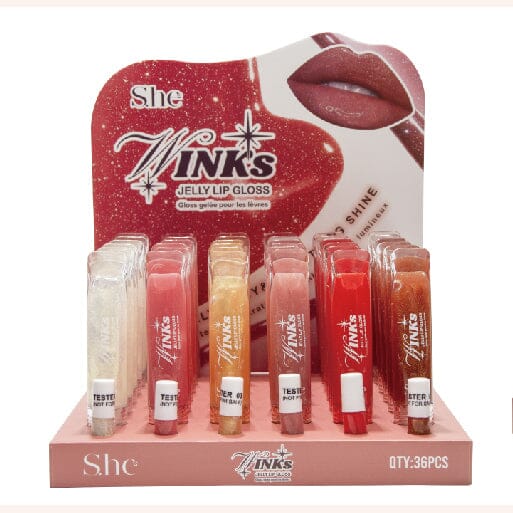 Winks Jelly Lip Gloss 1079 (36 units)