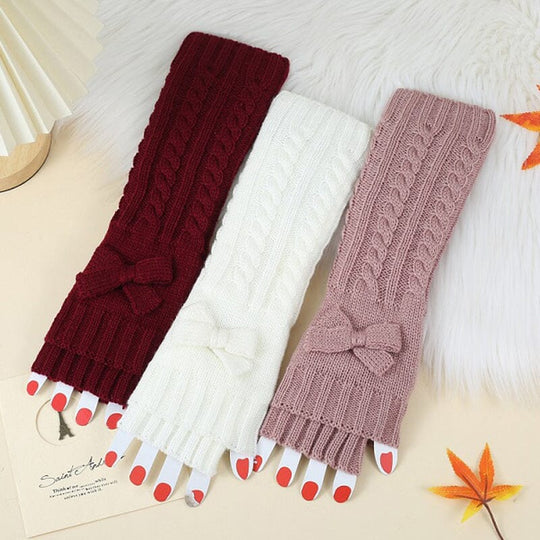 Winter Knitted Arm Warmers 1033 (12 units)
