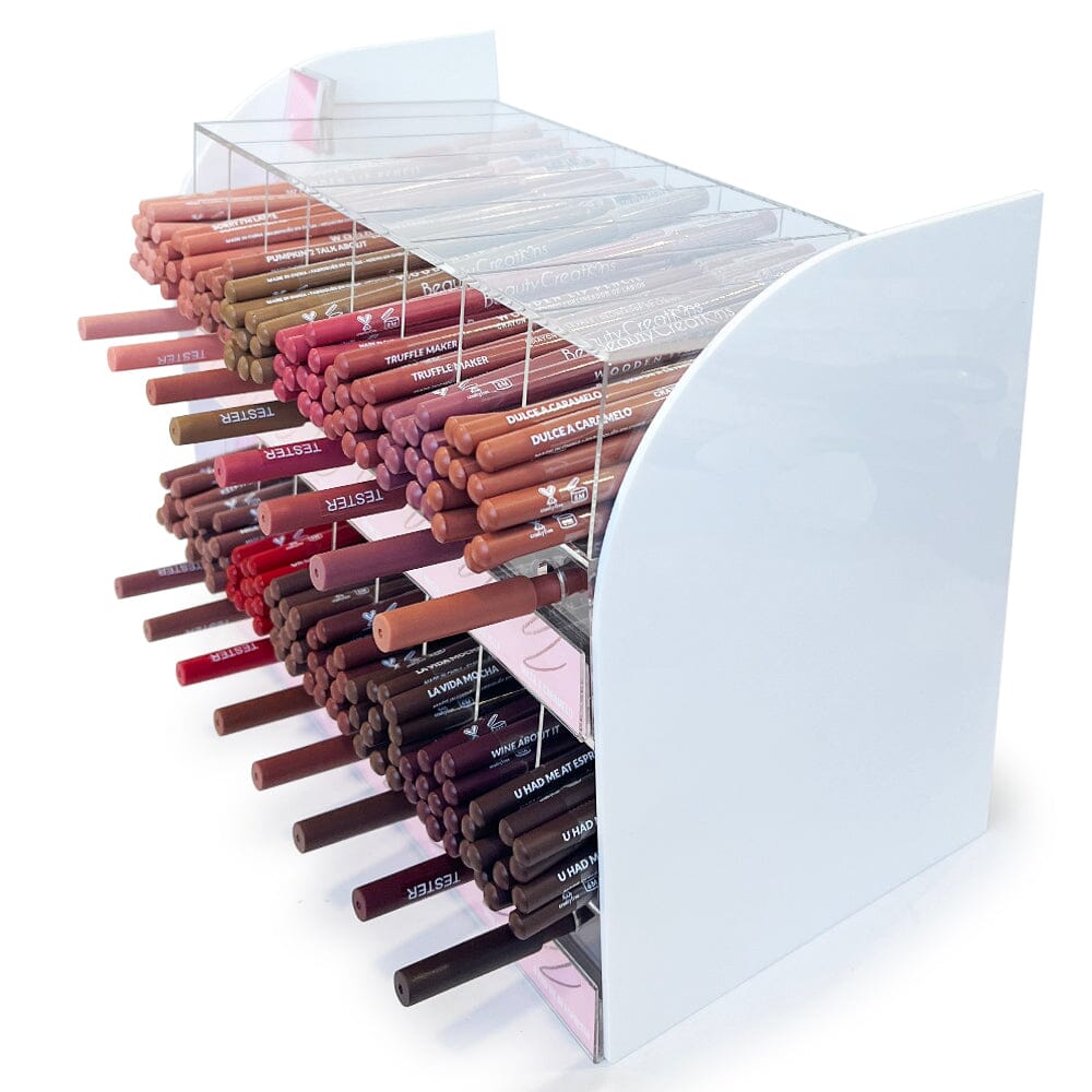 Wooden Lip Pencil 16 Colors Display Set + Free Testers  (1 unit)