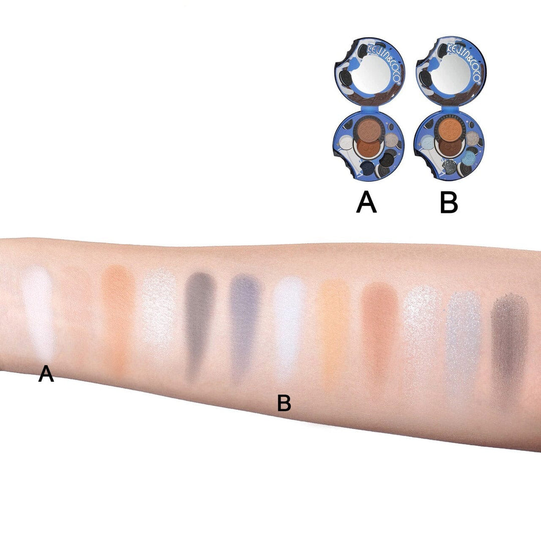 World Chocolae Chocolate Flavored Bean Face Palette 1454 (12 units)