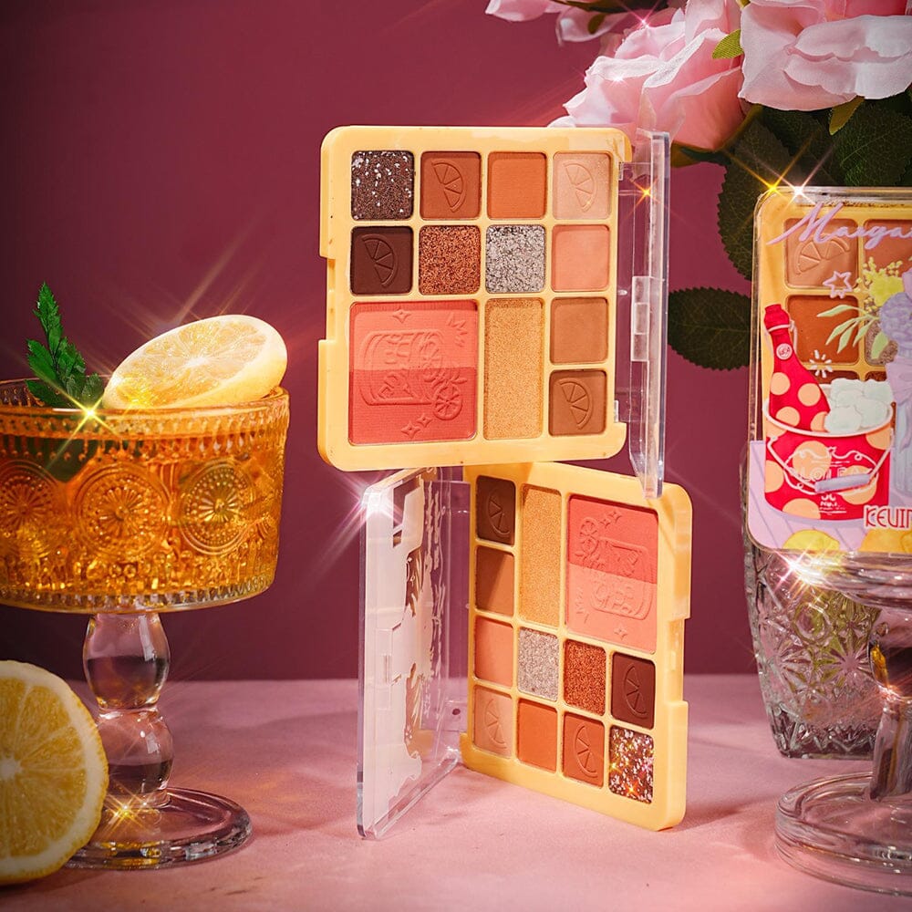Yellow & Pink  Eyeshadow Palette (24 units)