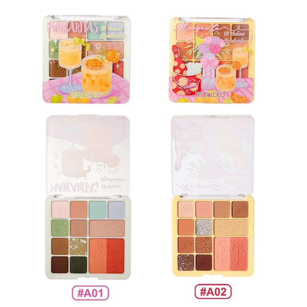 Yellow & Pink  Eyeshadow Palette (24 units)