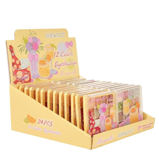 Yellow & Pink  Eyeshadow Palette (24 units)